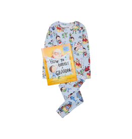 Books to Bed How to Babysit a Grandpa Book and Pajama Set Size 2
