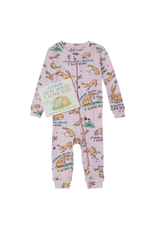 Books to Bed Books to Bed - Guess How Much I Love You Hanging Baby Coverall and Book Pink 6M-12M