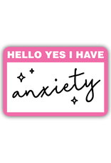 Stickers Northwest Inc. Stickers Northwest - Anxiety Name Tag