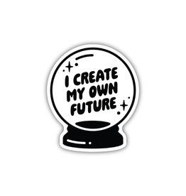 Stickers Northwest Inc. I Create My Own Future Crystal Ball Sticker