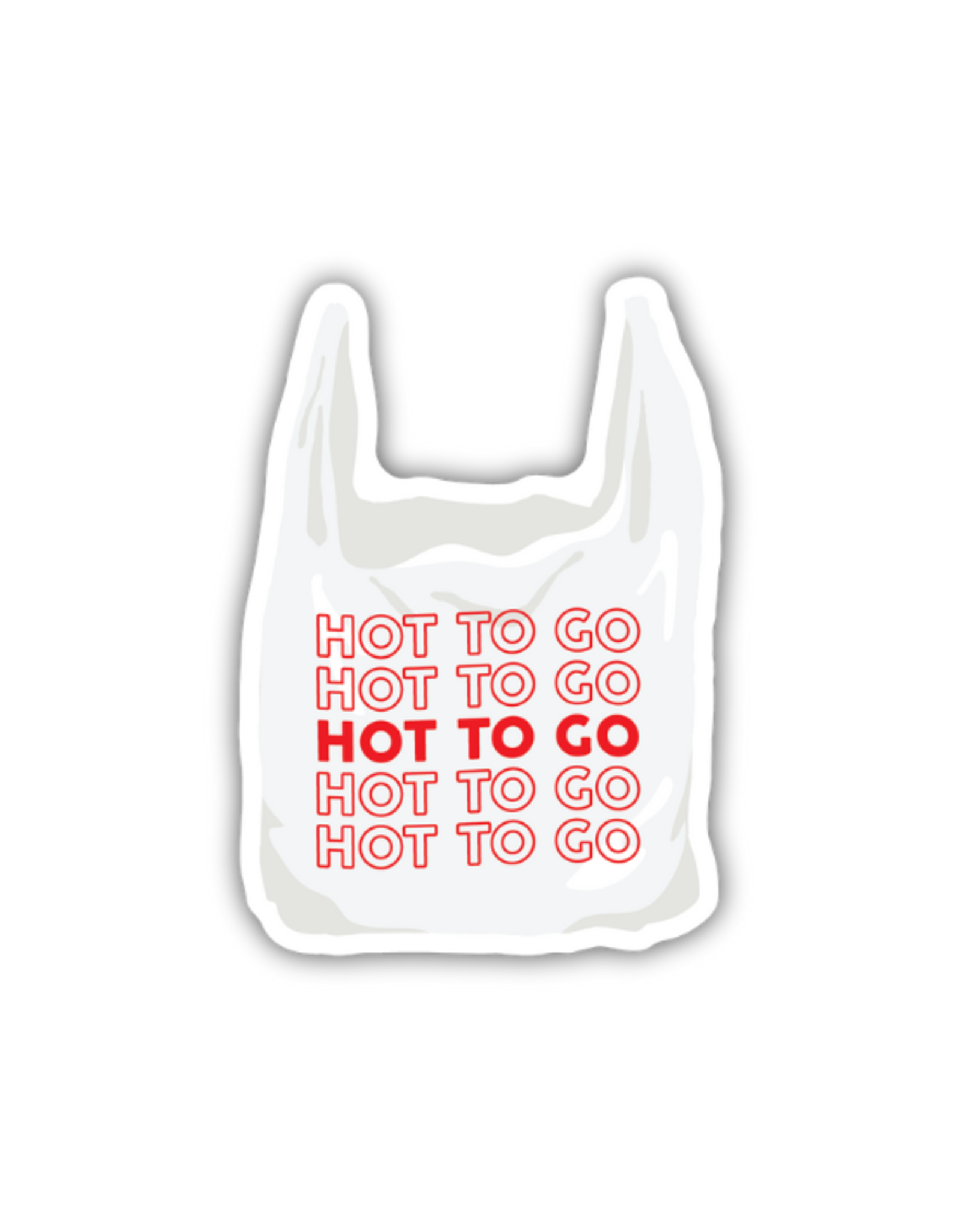 Stickers Northwest Inc. Stickers Northwest - Hot To Go Plastic Bag