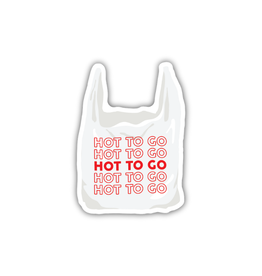Stickers Northwest Inc. Hot To Go Plastic Bag Sticker