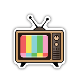 Stickers Northwest Inc. Retro Television Sticker