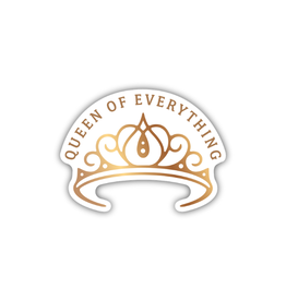 Stickers Northwest Inc. Queen of Everything Tiara Sticker