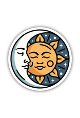 Stickers Northwest Inc. Stickers Northwest - Moon and Sun Circle