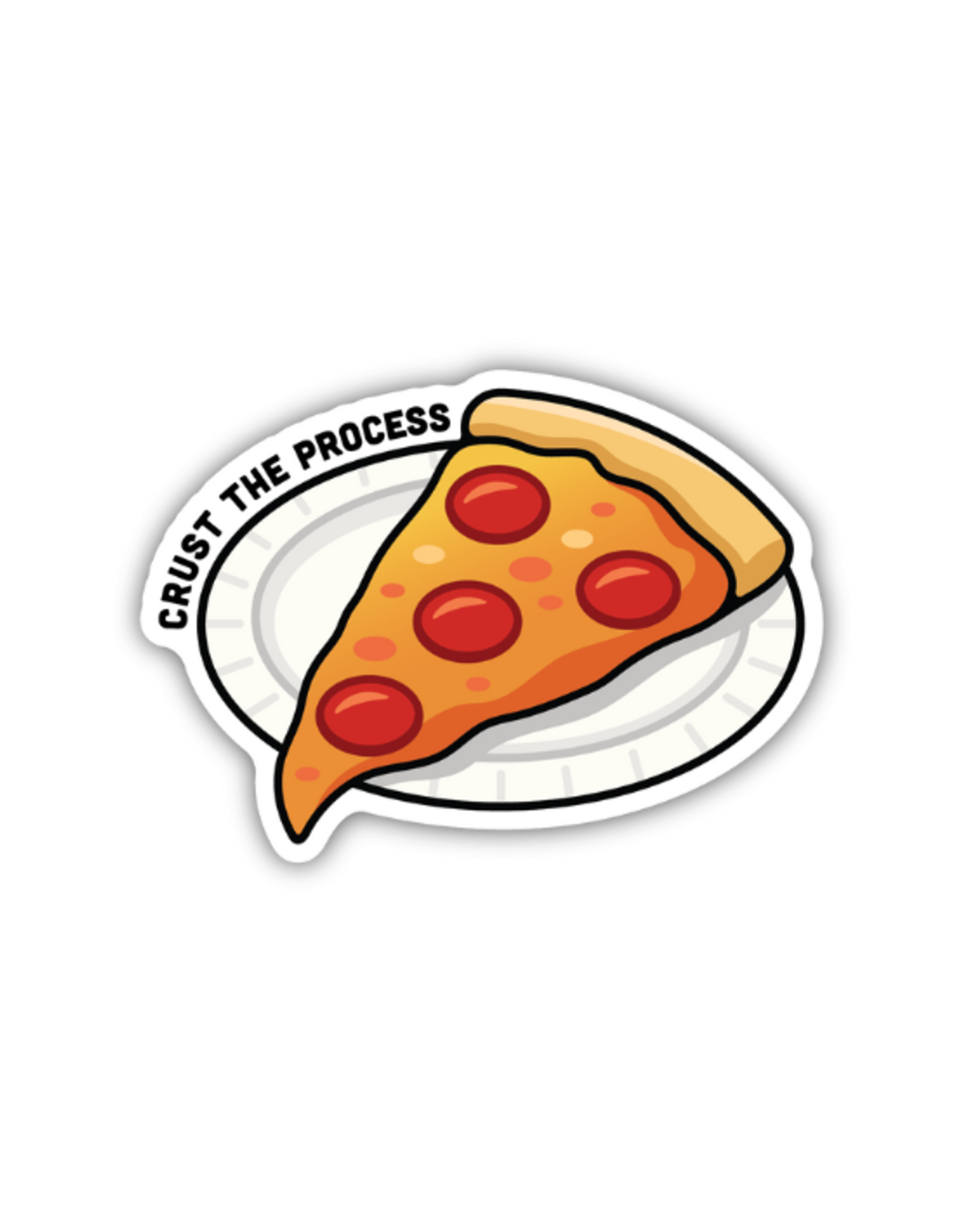 Stickers Northwest Inc. Stickers Northwest - Crust The Process Pizza Slice
