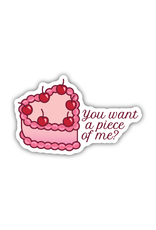 Stickers Northwest Inc. Stickers Northwest - You Want A Piece Of Me Pink Cake