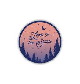 Stickers Northwest Inc. Look To The Stars Sticker