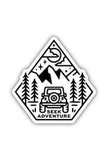 Stickers Northwest Inc. Stickers Northwest - Seek Adventure Jeep