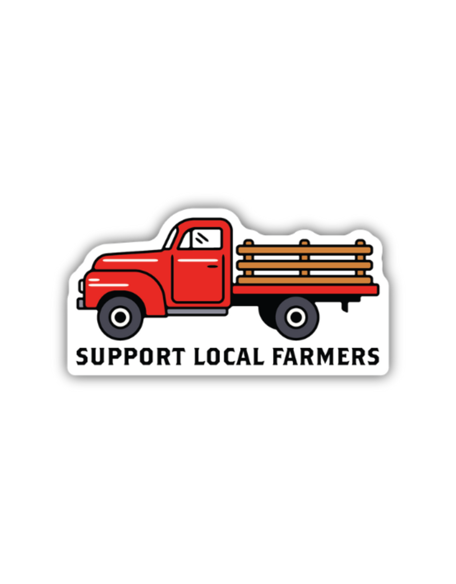 Stickers Northwest Inc. Stickers Northwest - Support Local Farmers Truck