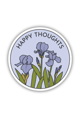 Stickers Northwest Inc. Stickers Northwest - Happy Thoughts Irises