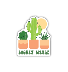 Stickers Northwest Inc. Lookin Sharp Trio Of Cacti Sticker