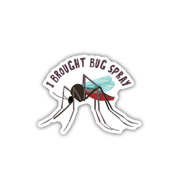 Stickers Northwest Inc. I Brought Bug Spray Mosquito Sticker