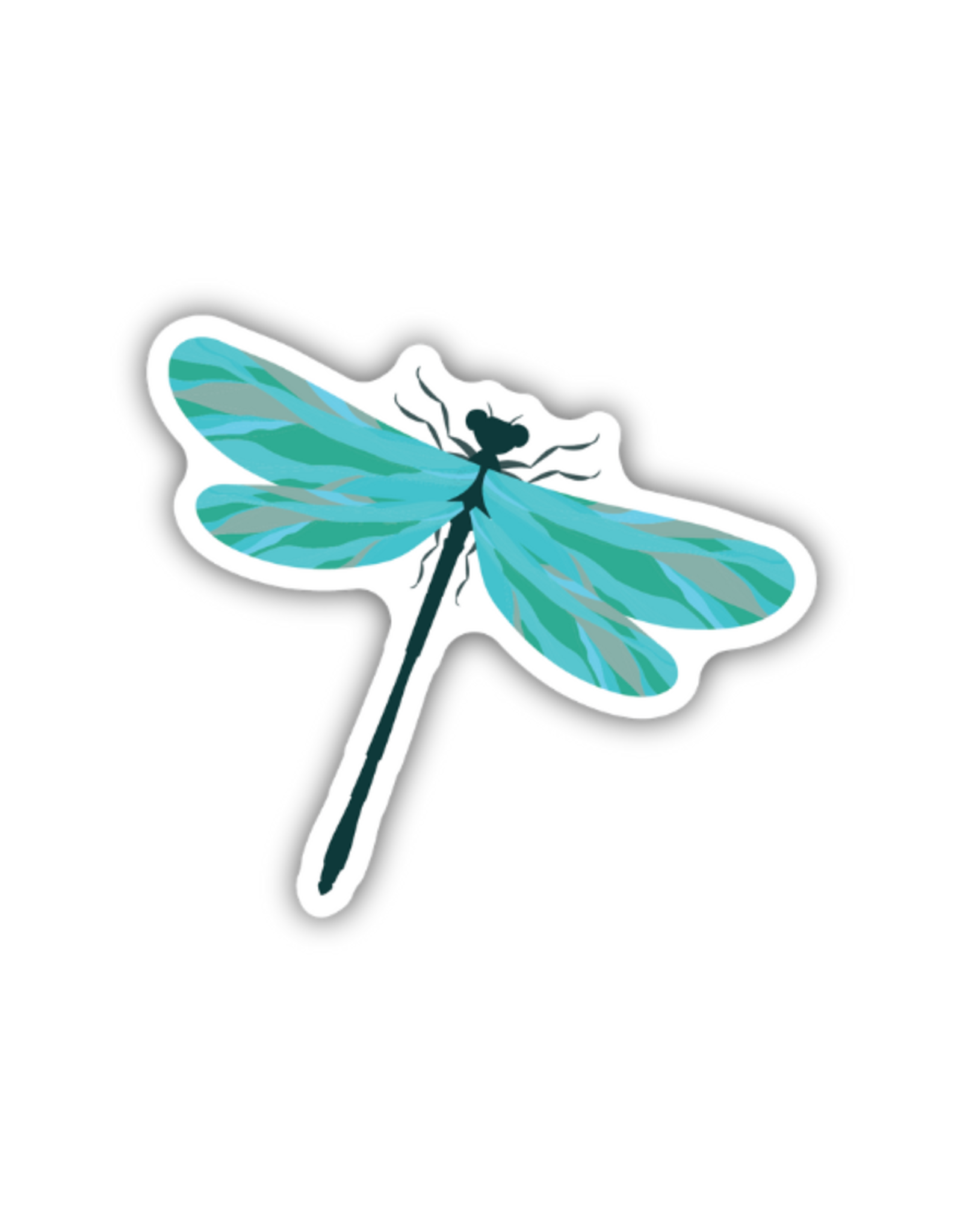 Stickers Northwest Inc. Stickers Northwest - Teal Dragonfly