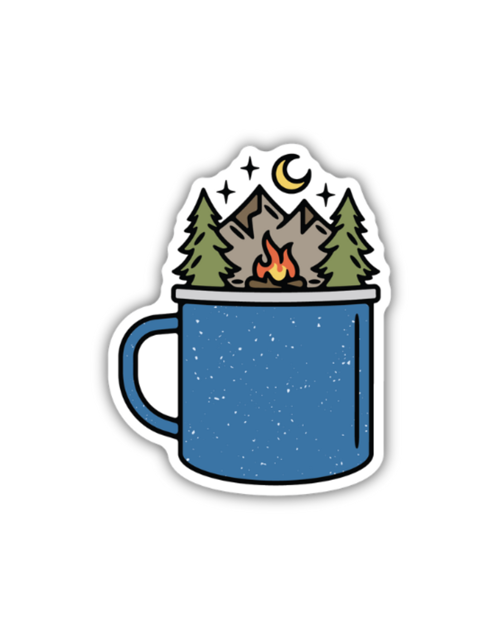 Stickers Northwest Inc. Stickers Northwest - Enamel Camping Mug Mountain Scene