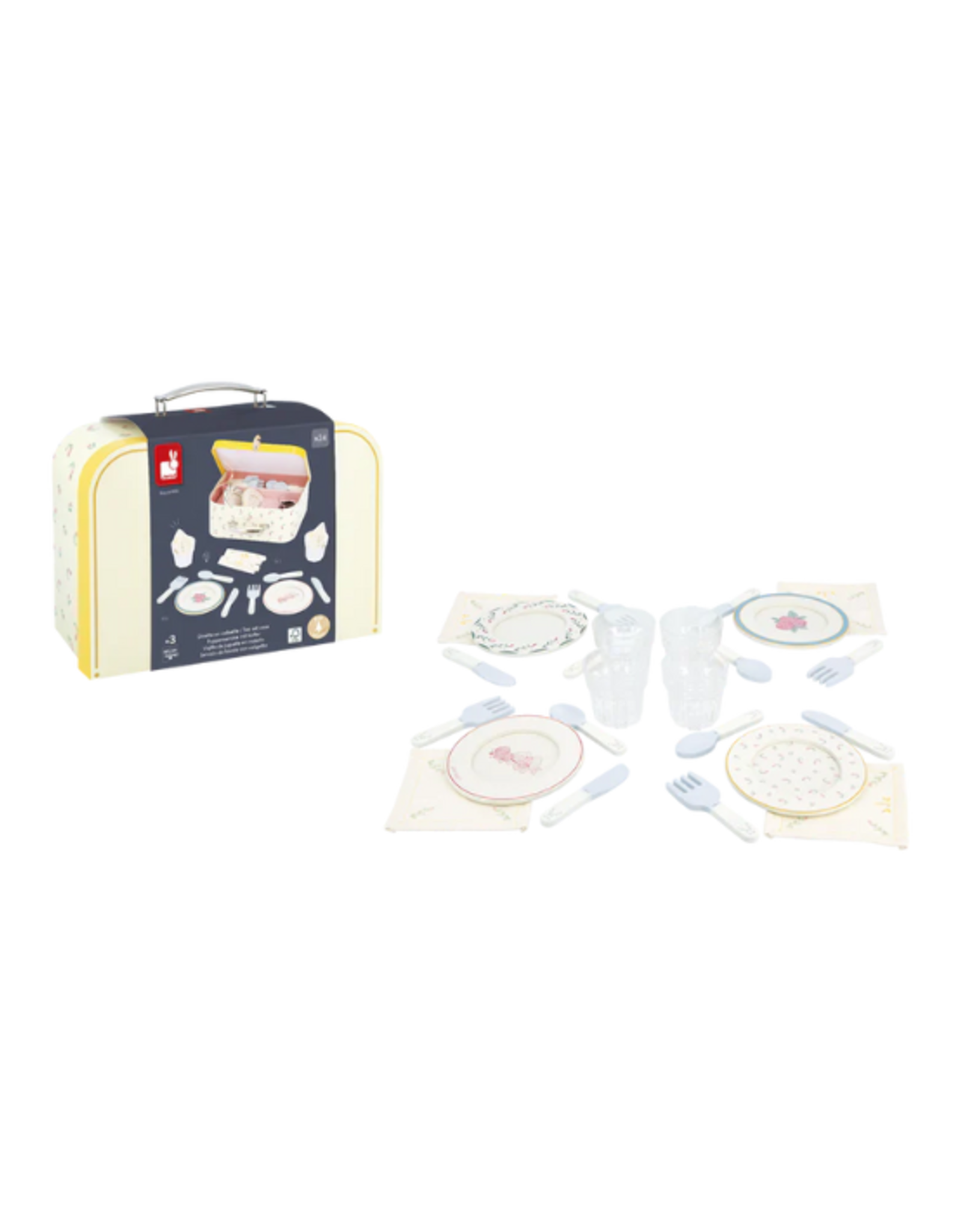 Janod Janod - Mamie Soleil Dinner Ware Suitcase
