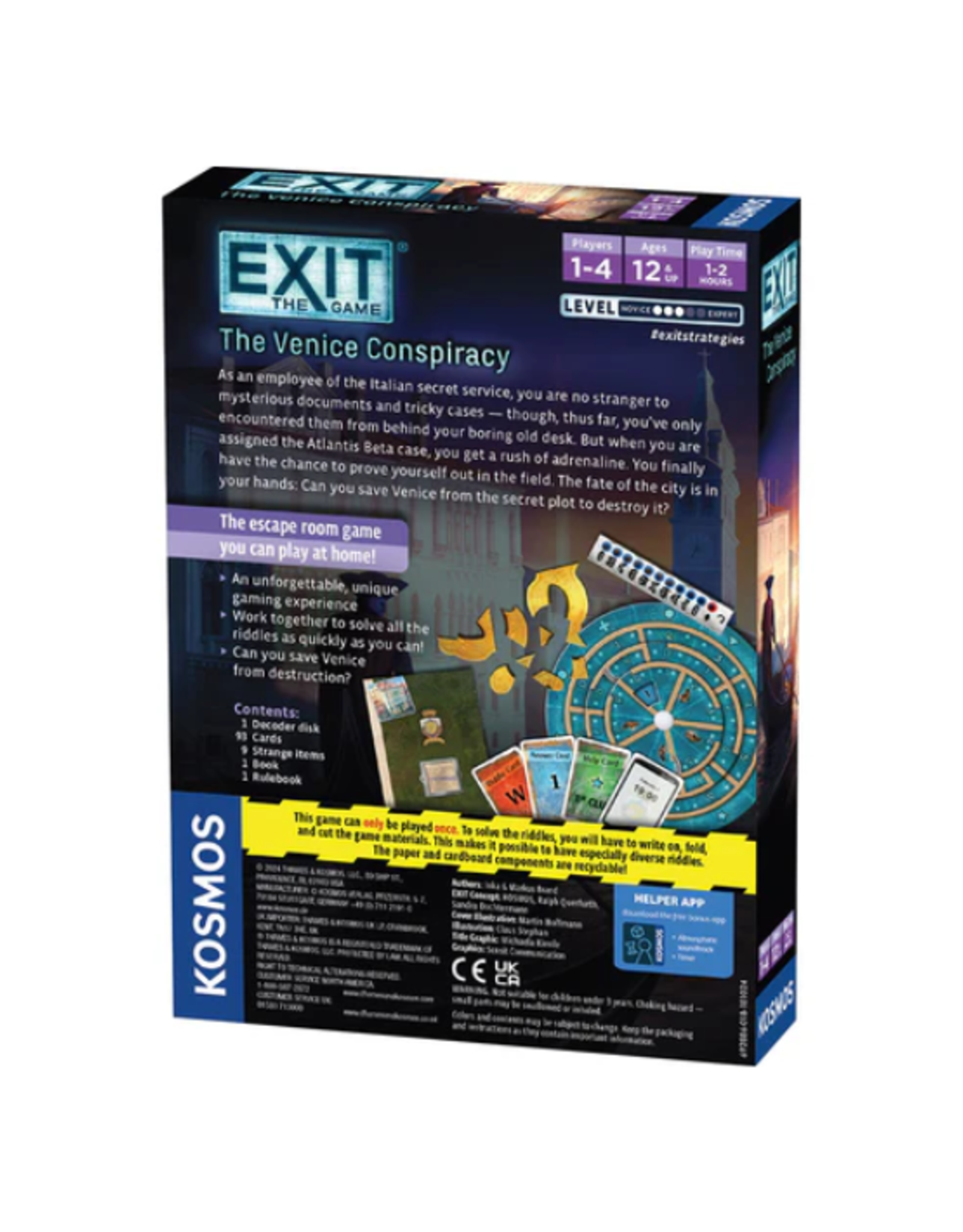 Thames & Kosmos Thames & Kosmos - Exit: The Venice Conspiracy