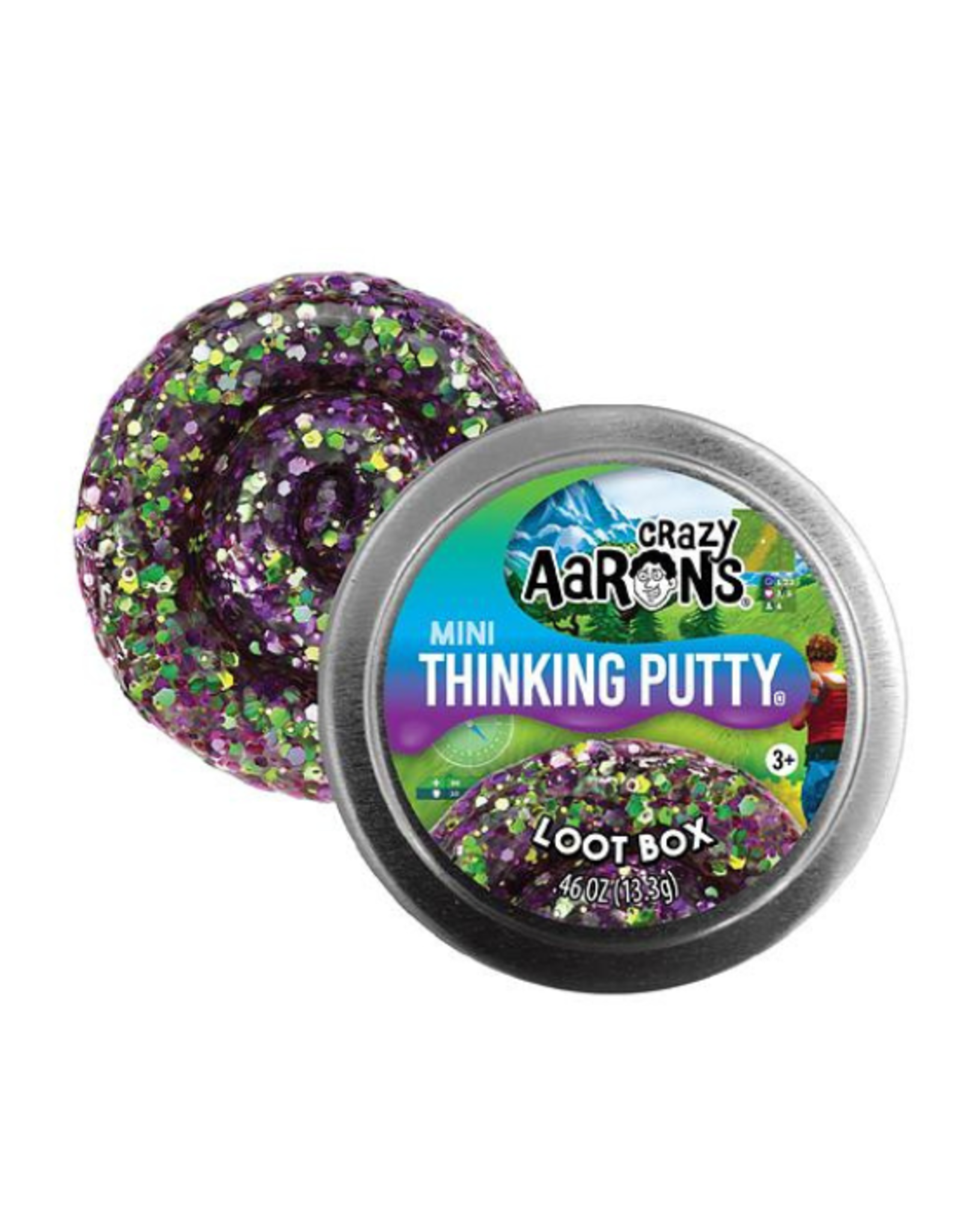 Crazy Aarons Crazy Aarons - 2" Loot Box Thinking Putty