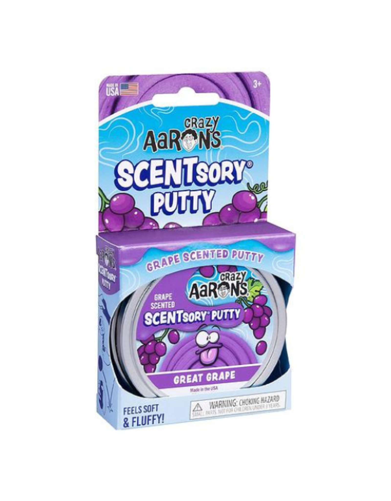 Crazy Aarons Crazy Aarons - Scentsory Great Grape Thinking Putty