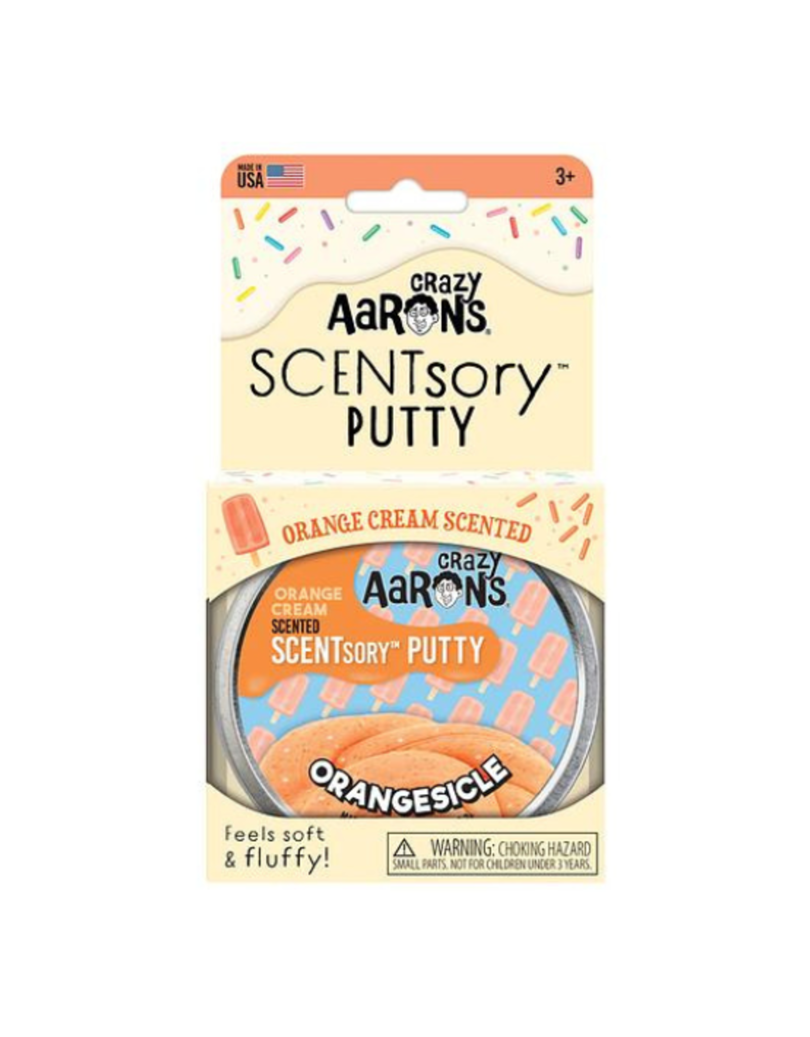Crazy Aarons Crazy Aarons - Scentsory Orangesicle Thinking Putty Box
