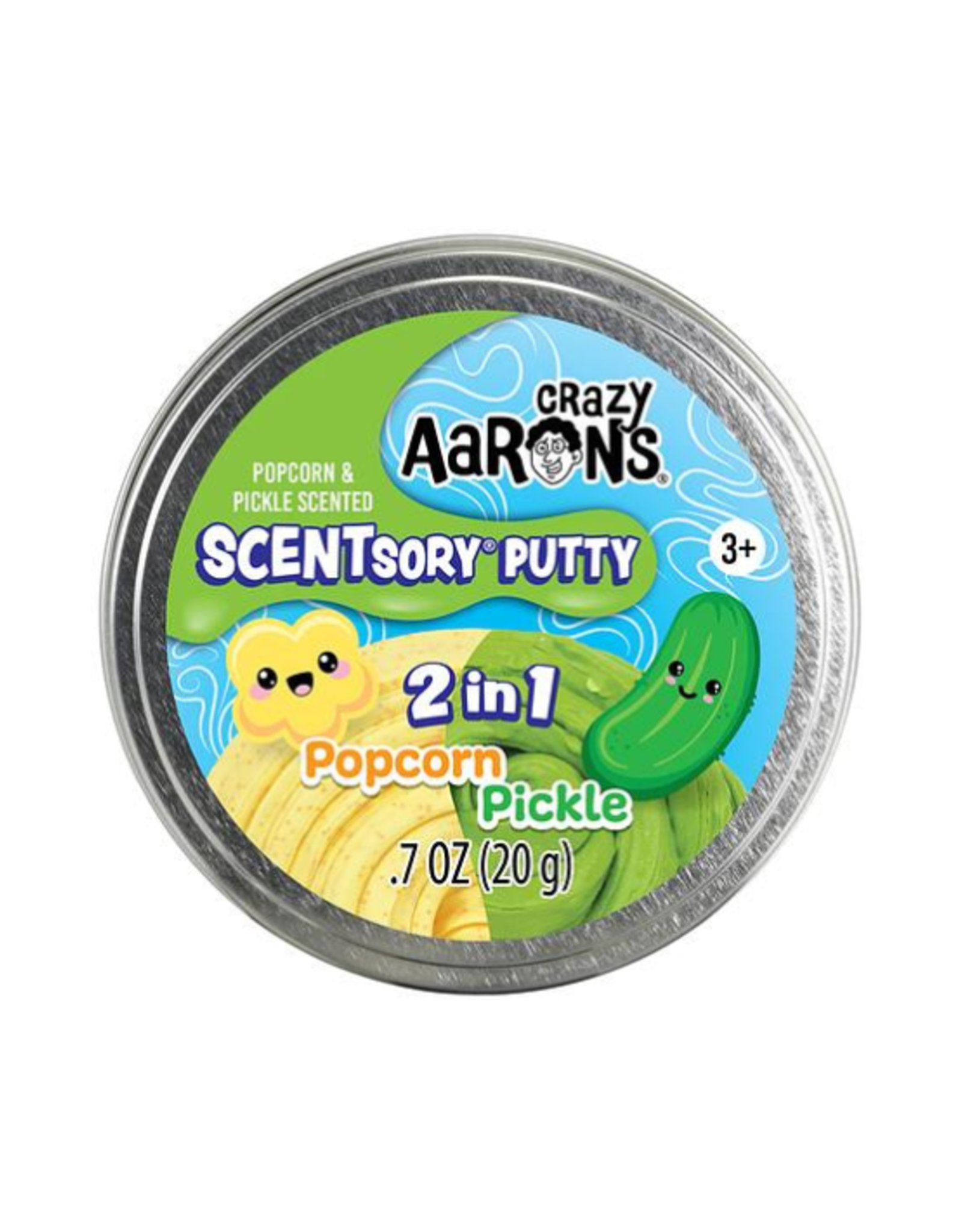Crazy Aarons Crazy Aarons - Scentsory Popcorn & Pickle Thinking Putty