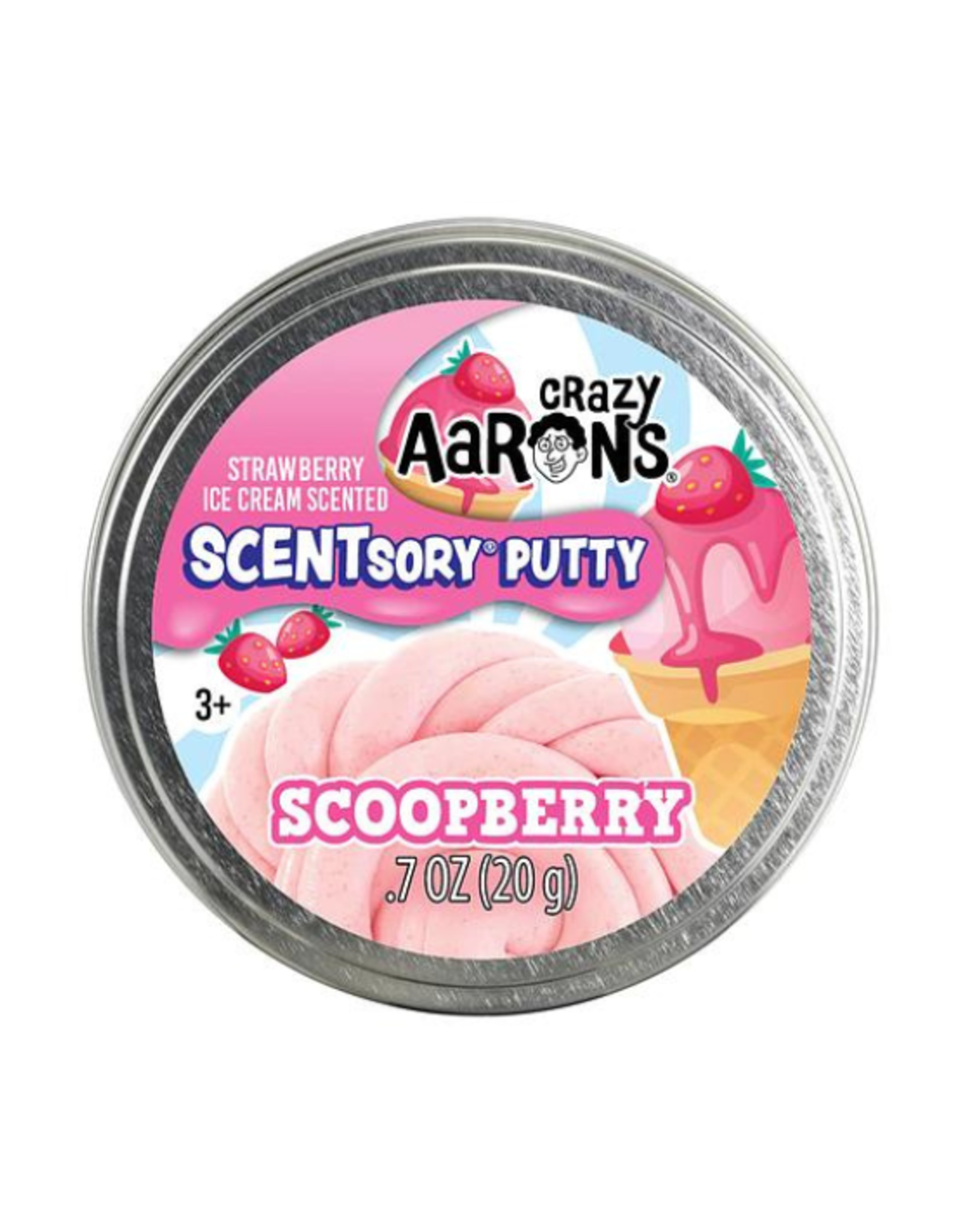 Crazy Aarons Crazy Aarons - Scentsory Scoopberry Thinking Putty