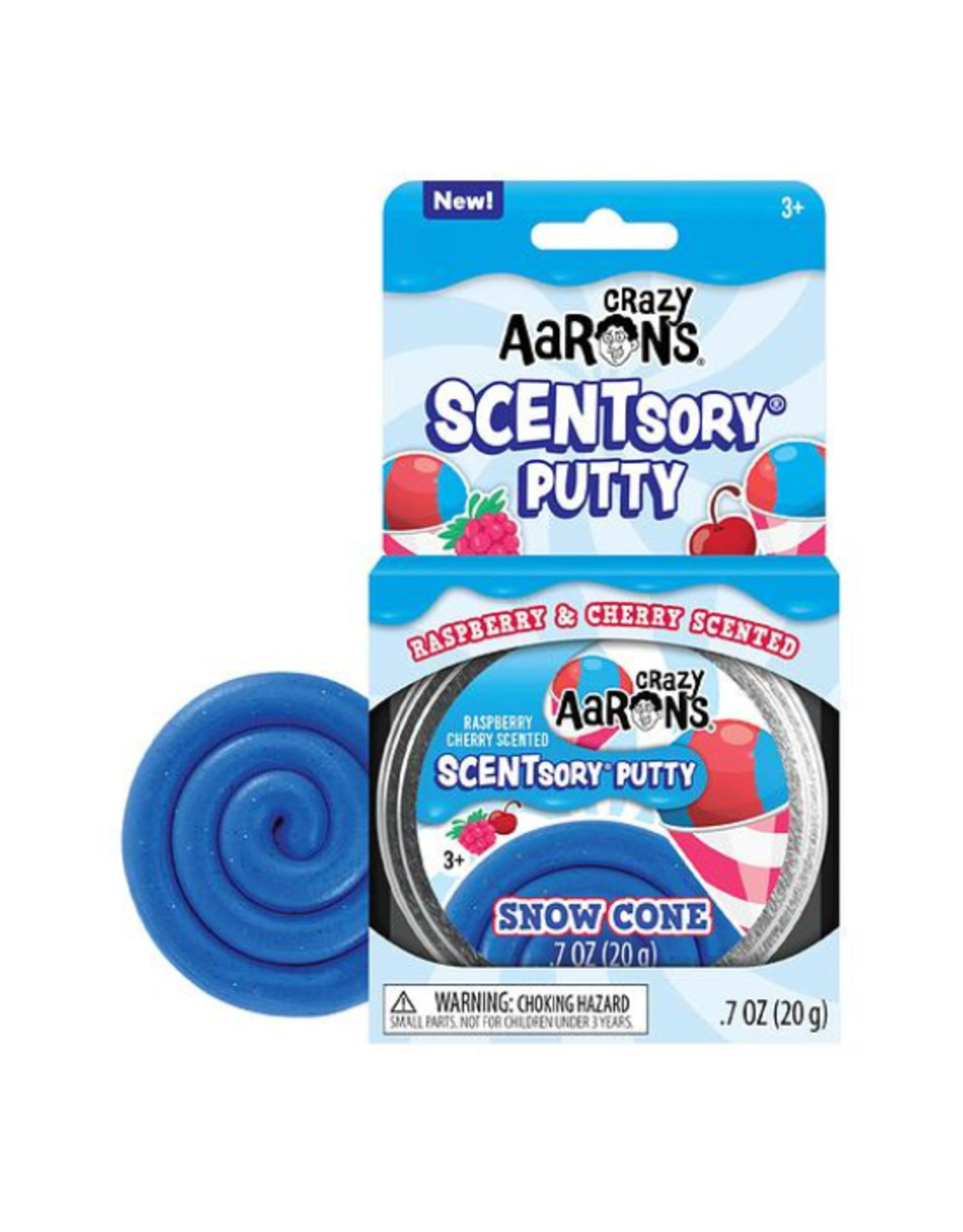 Crazy Aarons Crazy Aarons - Scentsory Snowcone Thinking Putty