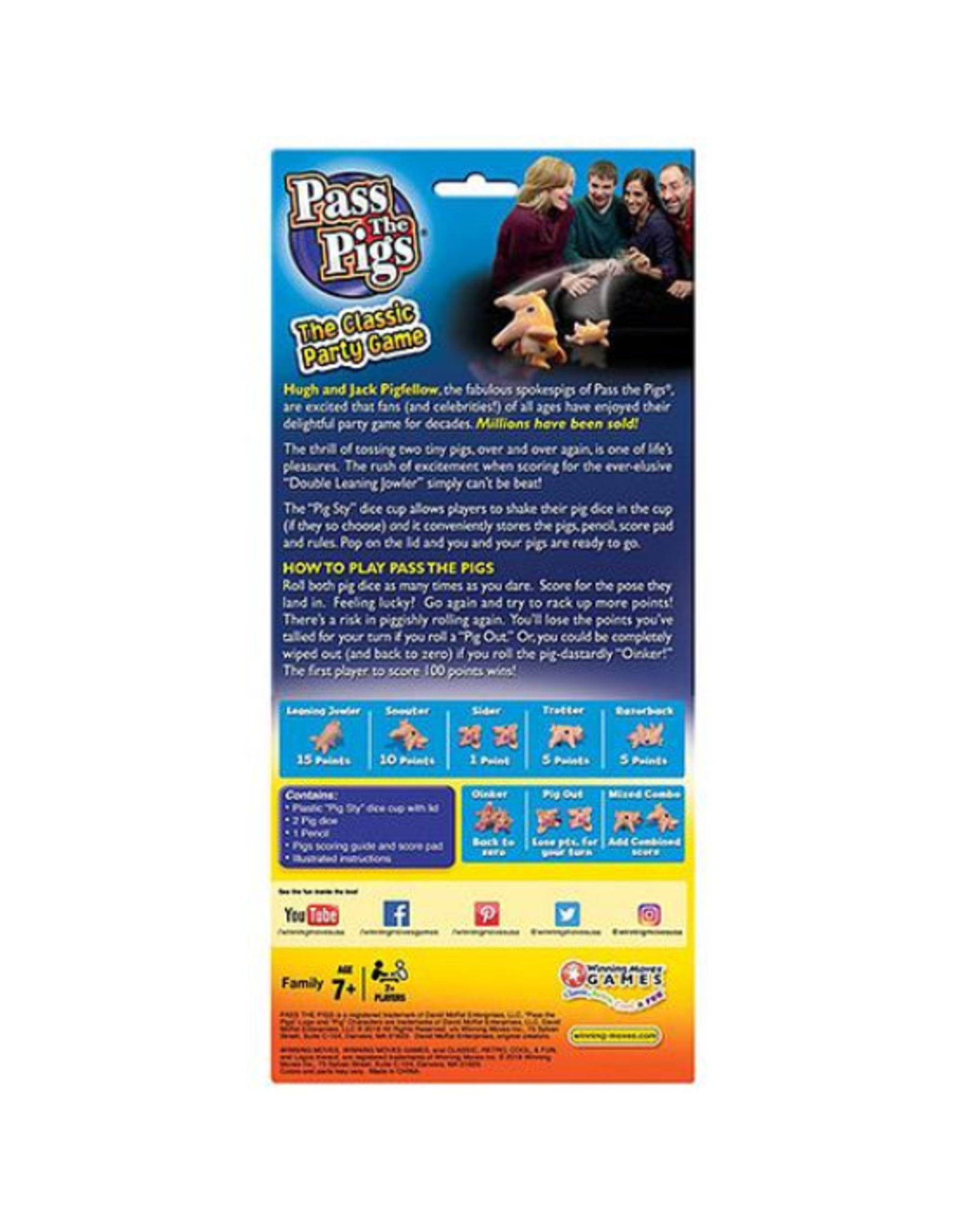 Winning Moves Games - Pass the Pigs