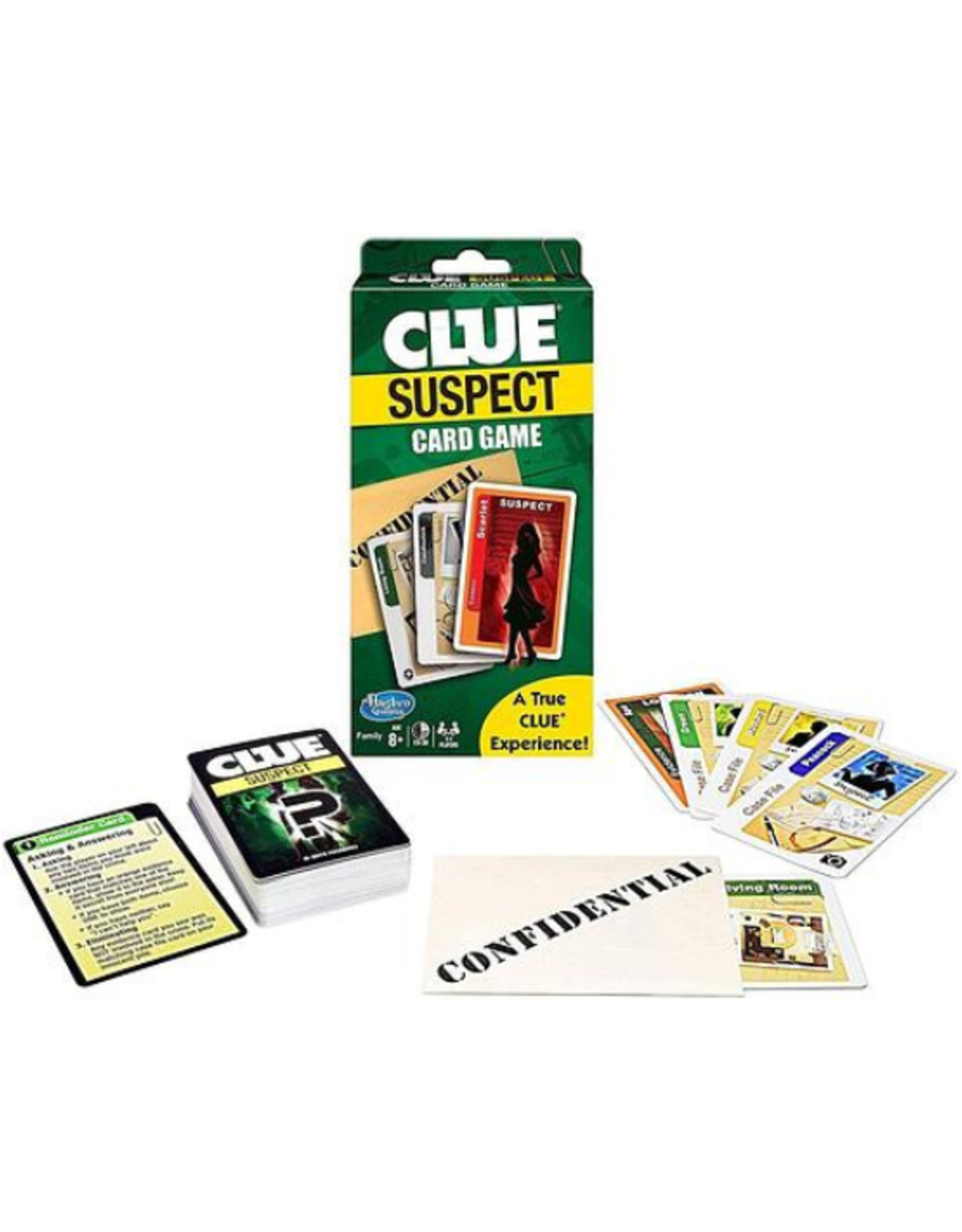 Hasbro - Clue Suspect Card Game