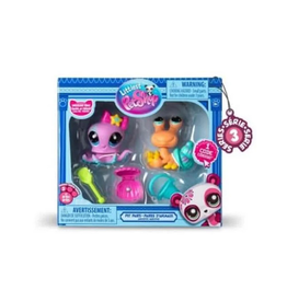 Basic Fun Littlest Pet Shop Wave 3 Pet Pairs (154 & 155)