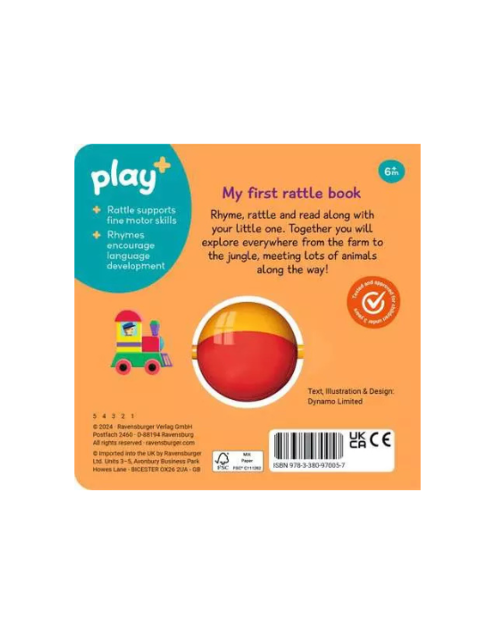 Ravensburger Ravensburger - Ready, Steady, Shake First Toys Book