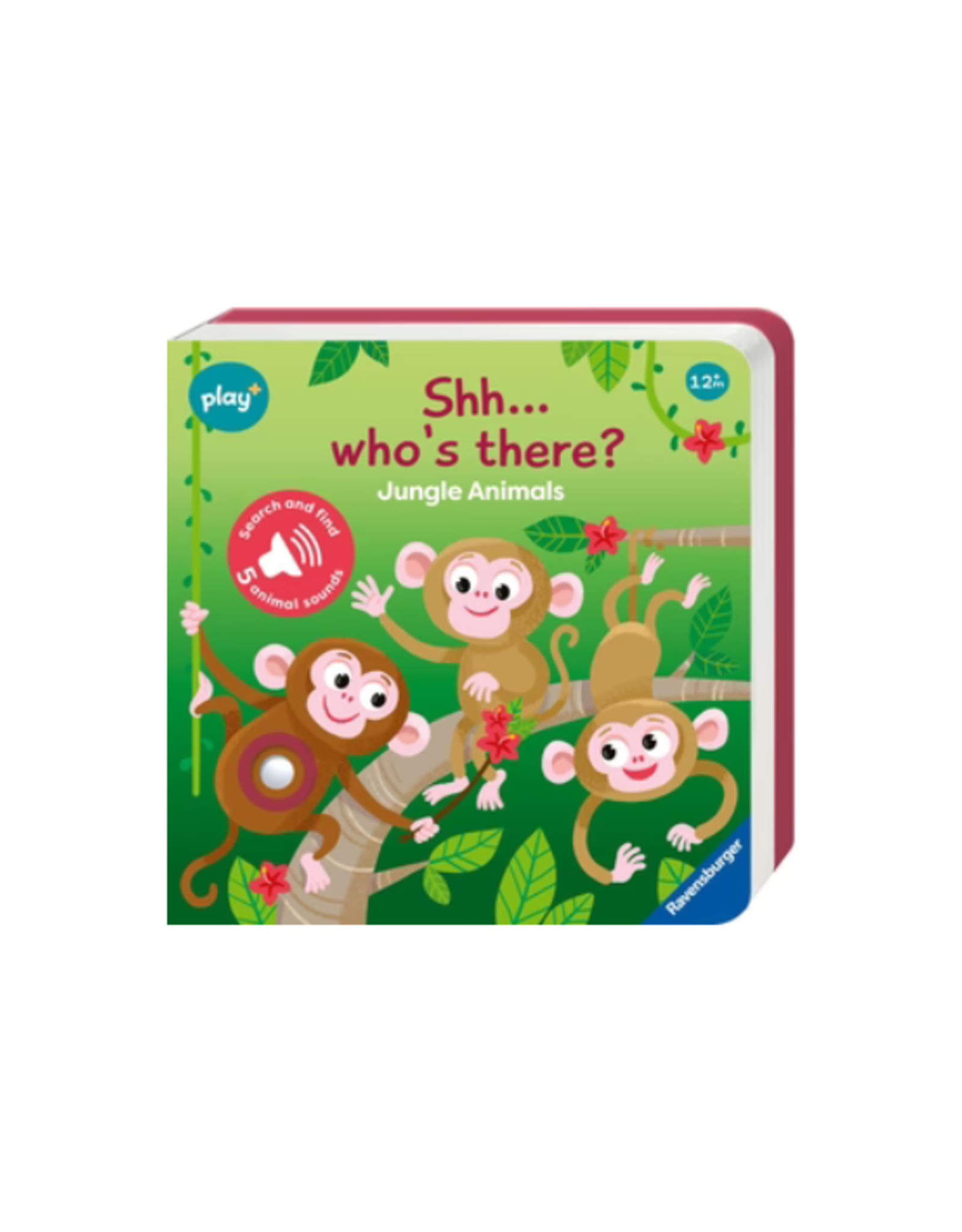Ravensburger Ravensburger - Shh... Who's There? Jungle Animals Book