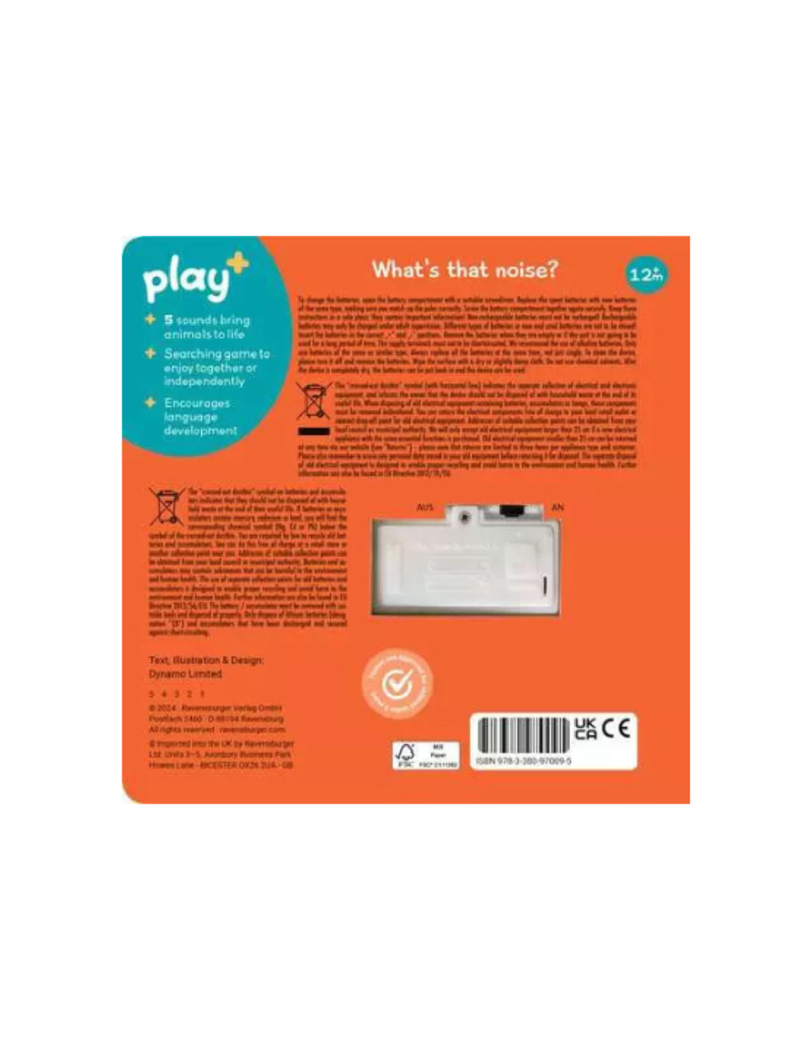 Ravensburger Ravensburger - Shh... Who's There? Baby Animals Book
