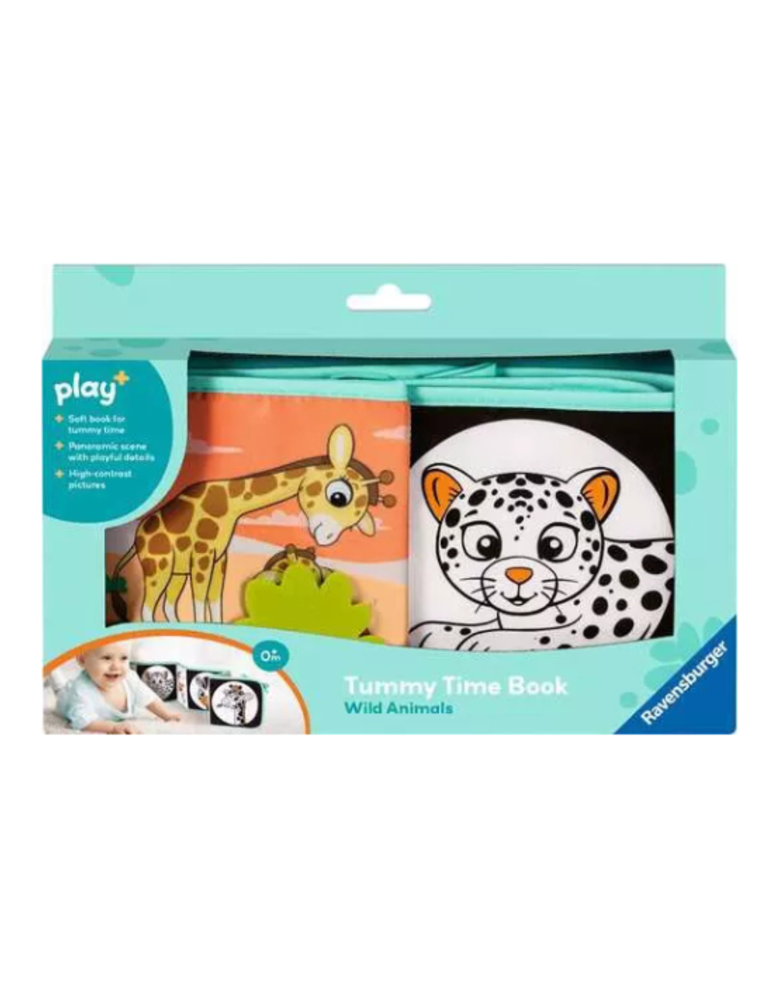 Ravensburger Ravensburger - Tummy Time Book Wild Animals
