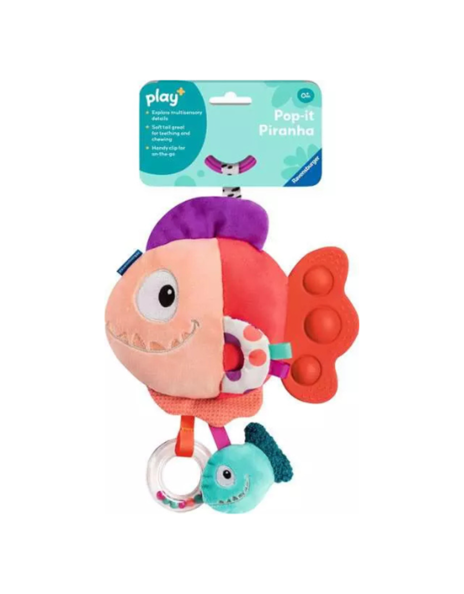Ravensburger Ravensburger - Pop It Piranha Red