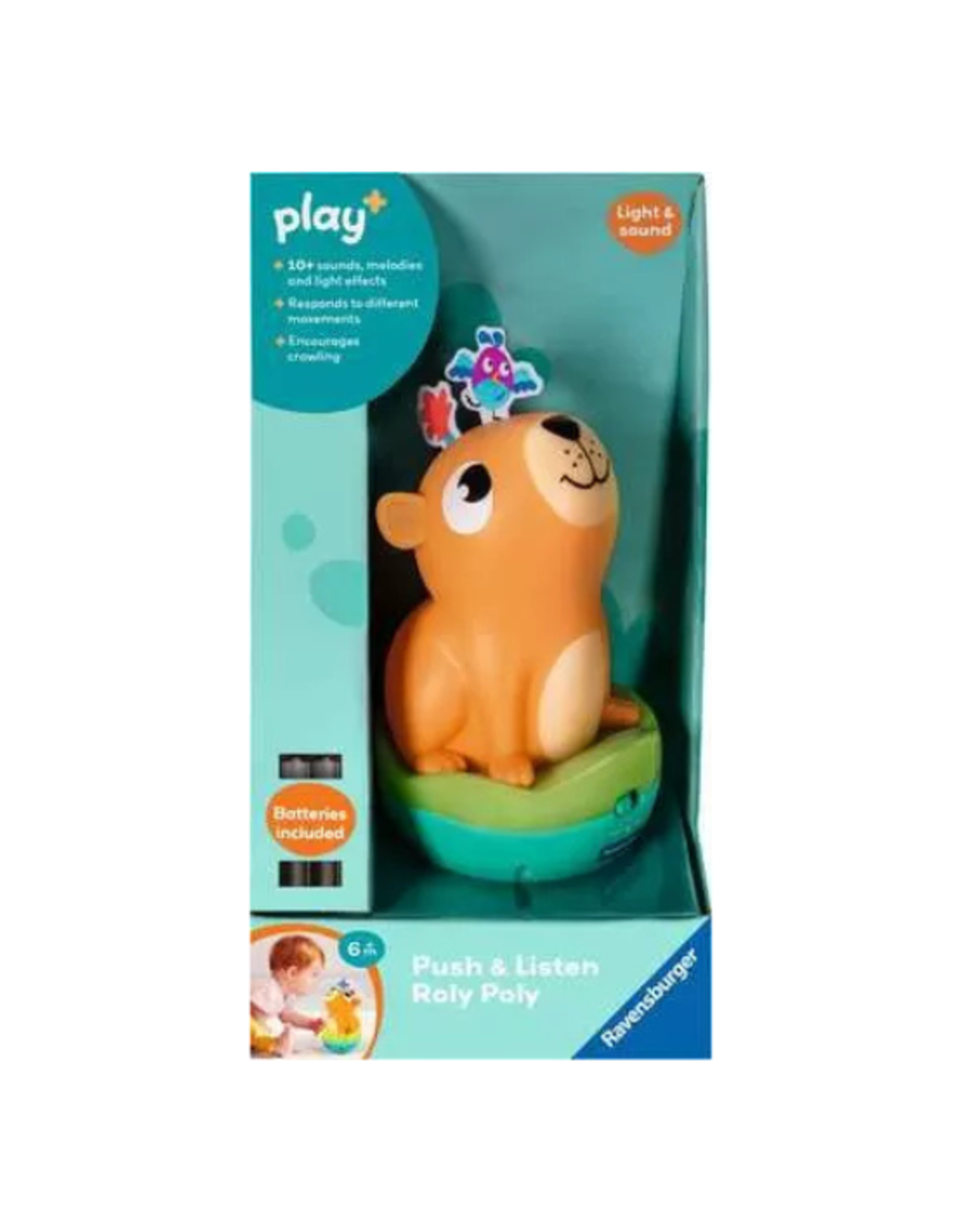 Ravensburger Ravensburger - Push & Listen Roly Poly Capybara