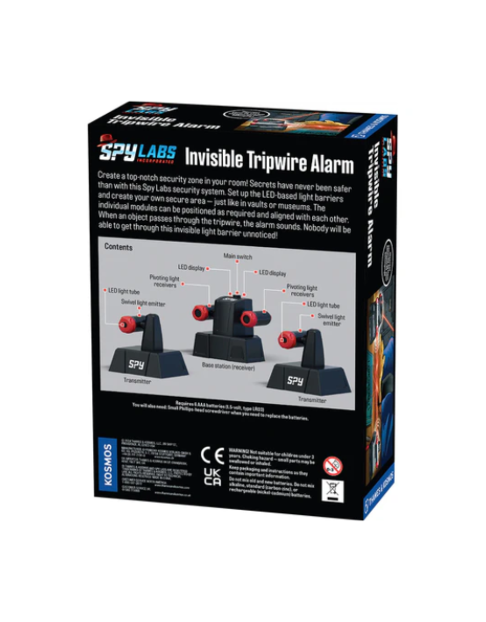 Thames & Kosmos Thames & Kosmos - Spy Labs: Invisible Tripwire Alarm