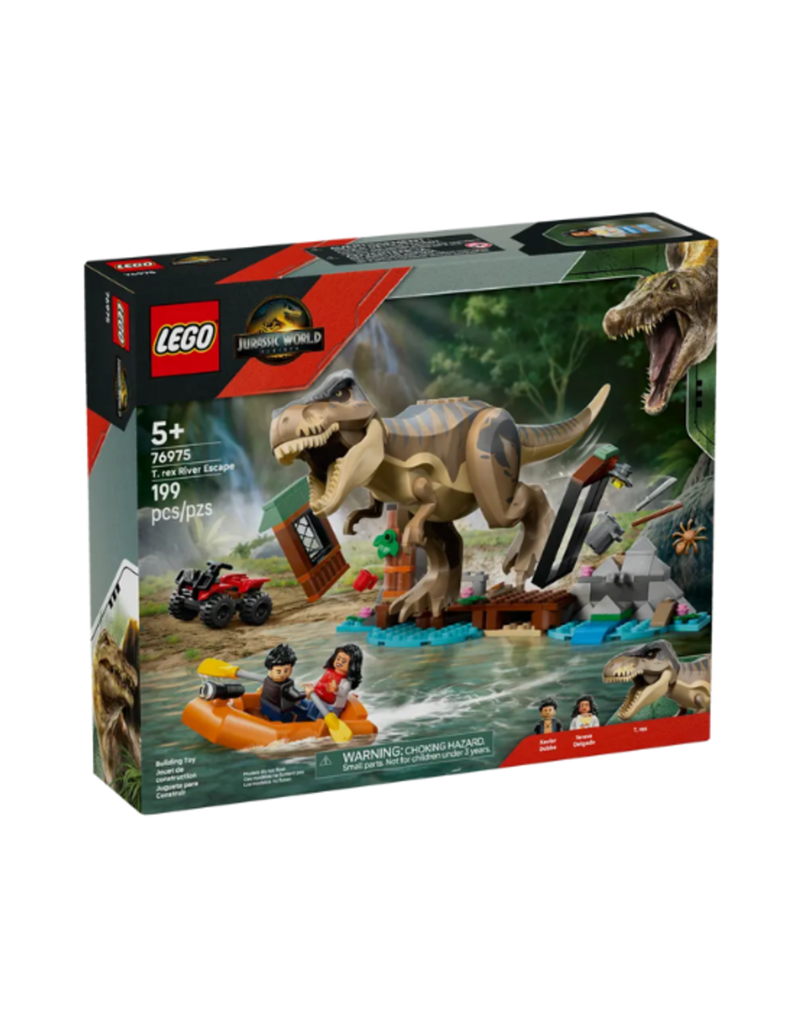Lego Lego - Jurassic World - 76975 - T. rex River Escape