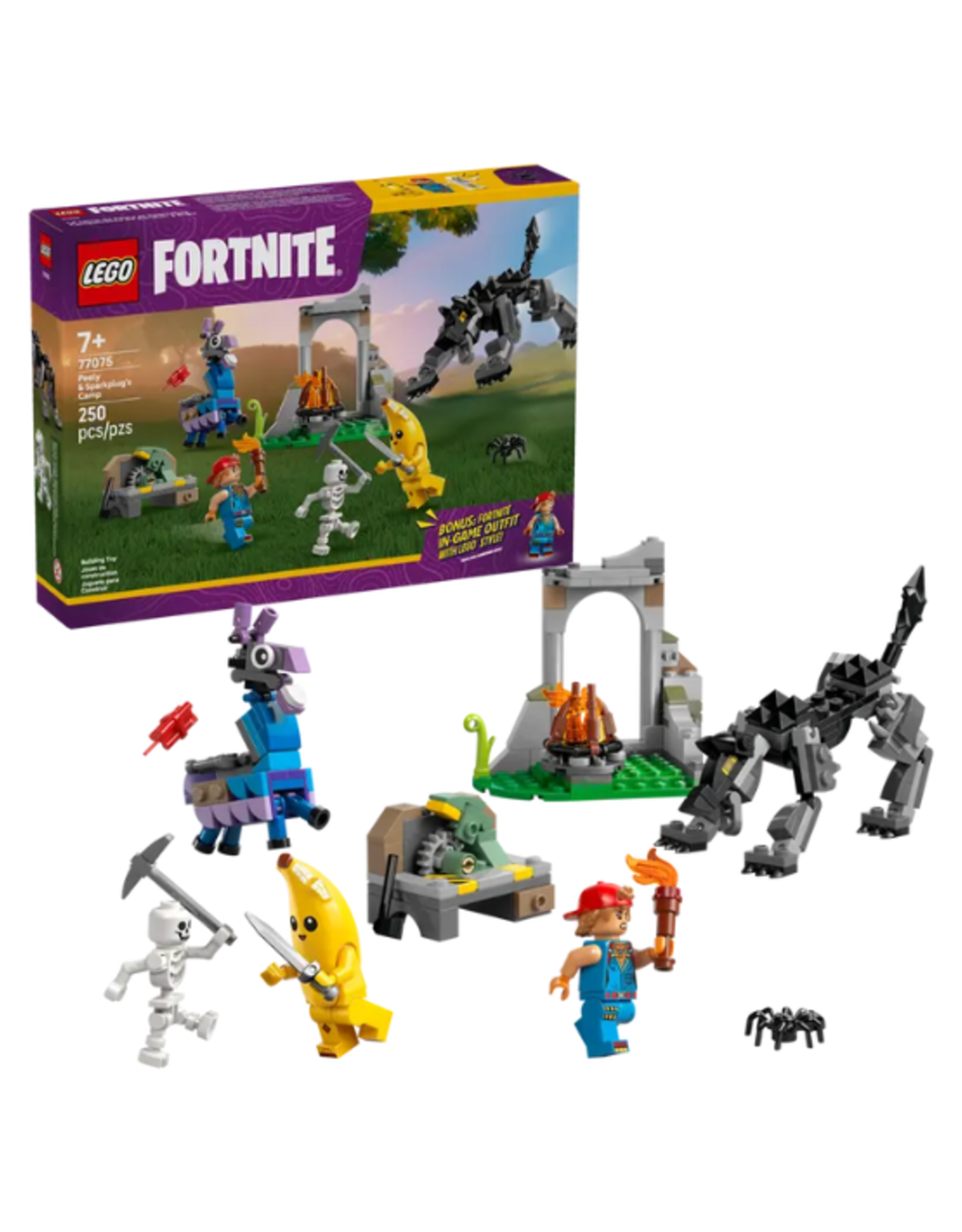 Lego Lego - Fortnite - 77075 - Peely & Sparkplug's Camp