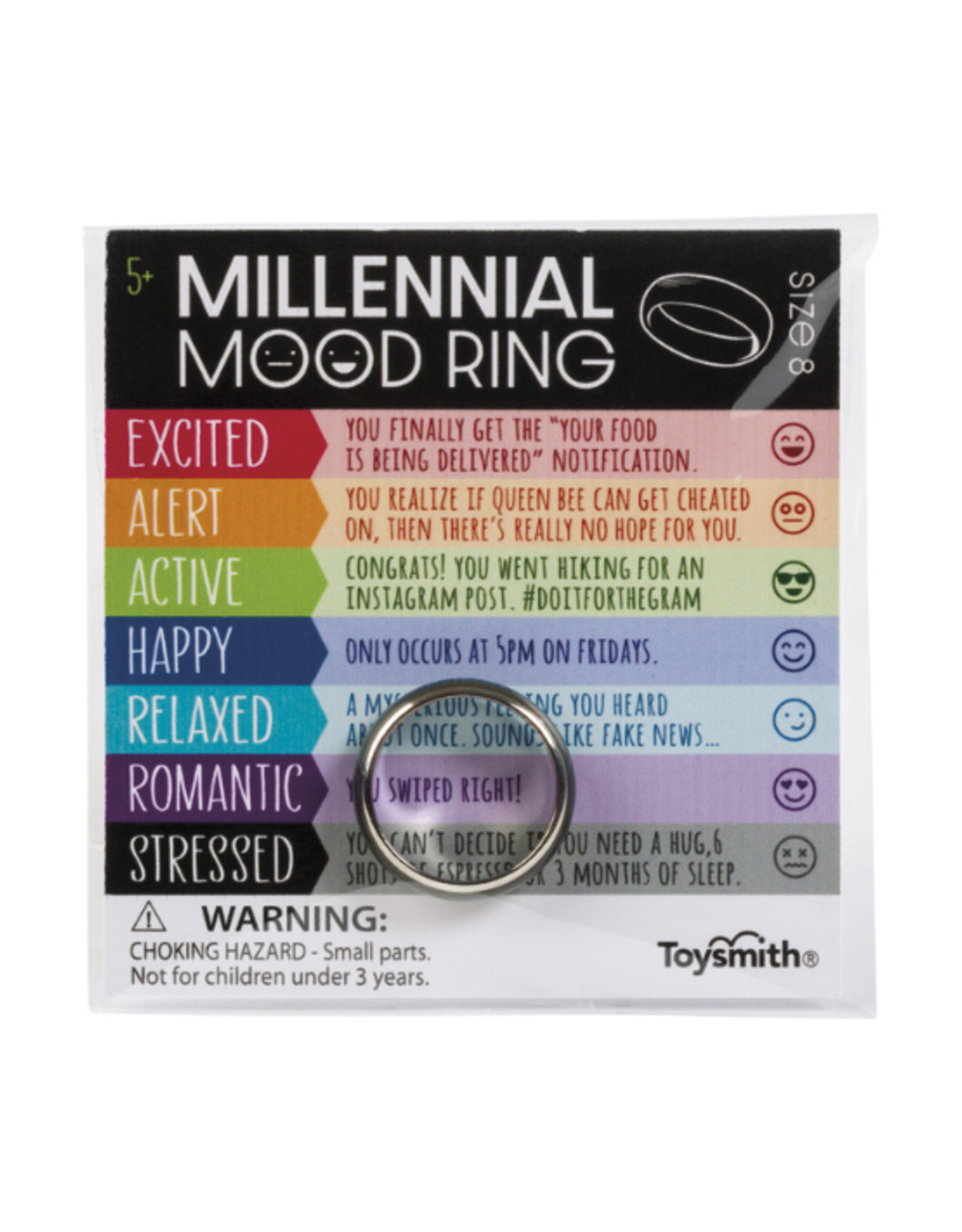 Toysmith Toysmith - Millennial Mood Rings