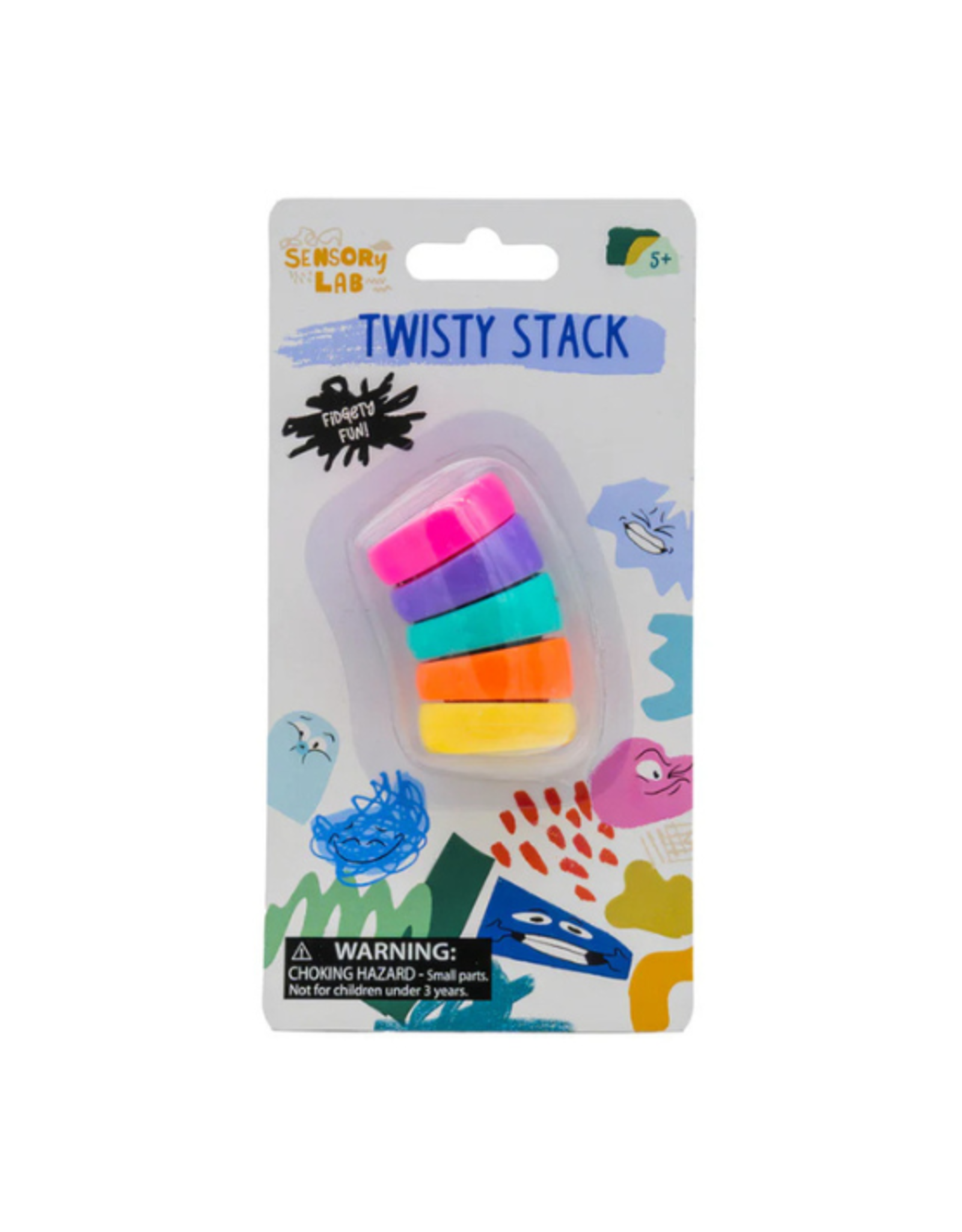 Toysmith Toysmith - Sensory Lab Twisty Stack