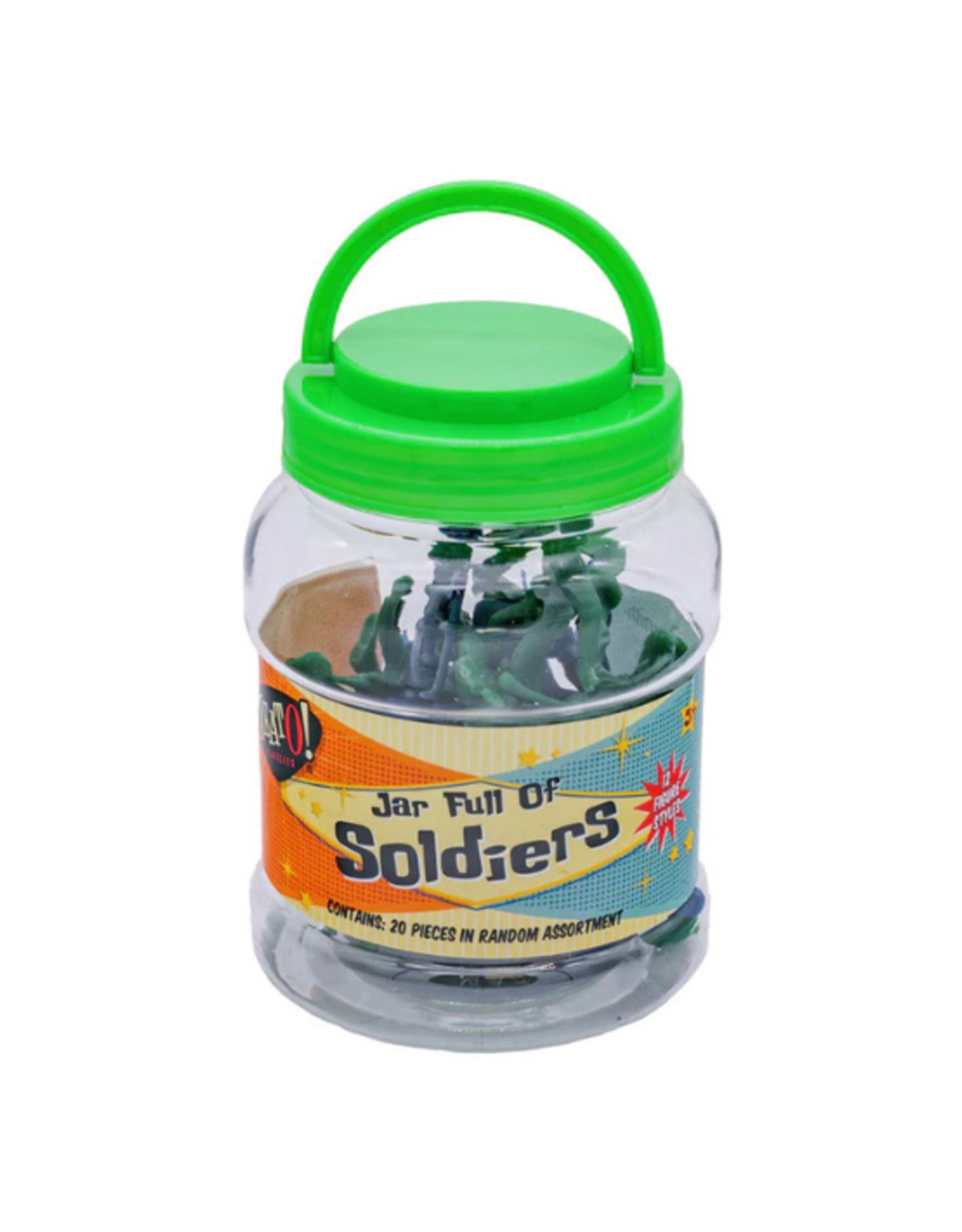Toysmith Toysmith - Neato! Jar Full of Soldiers