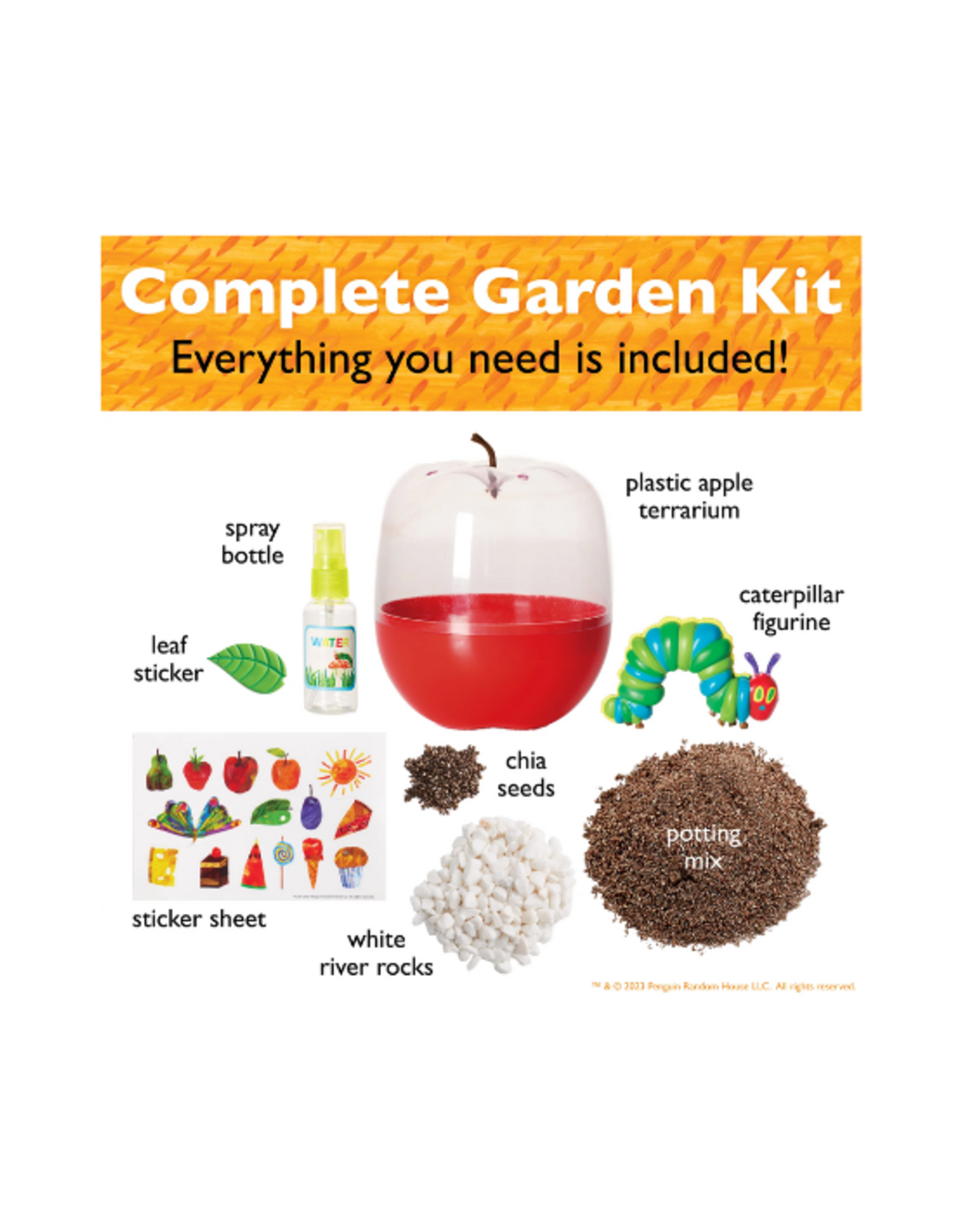 Creativity for Kids Creativity for Kids - The Very Hungry Caterpillar Ready to Grow Garden