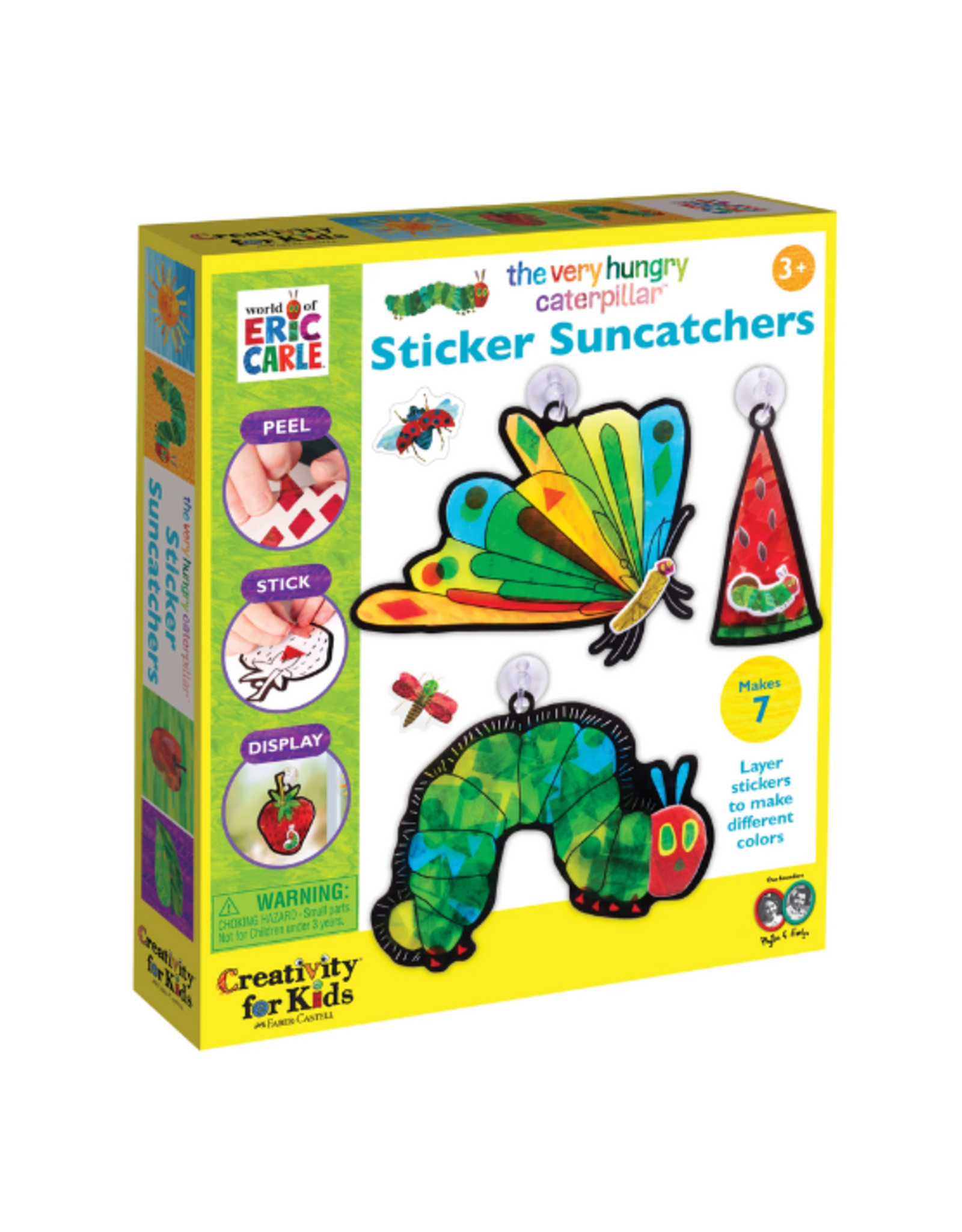 Creativity for Kids Creativity for Kids - The Very Hungry Caterpillar Sticker Suncatchers