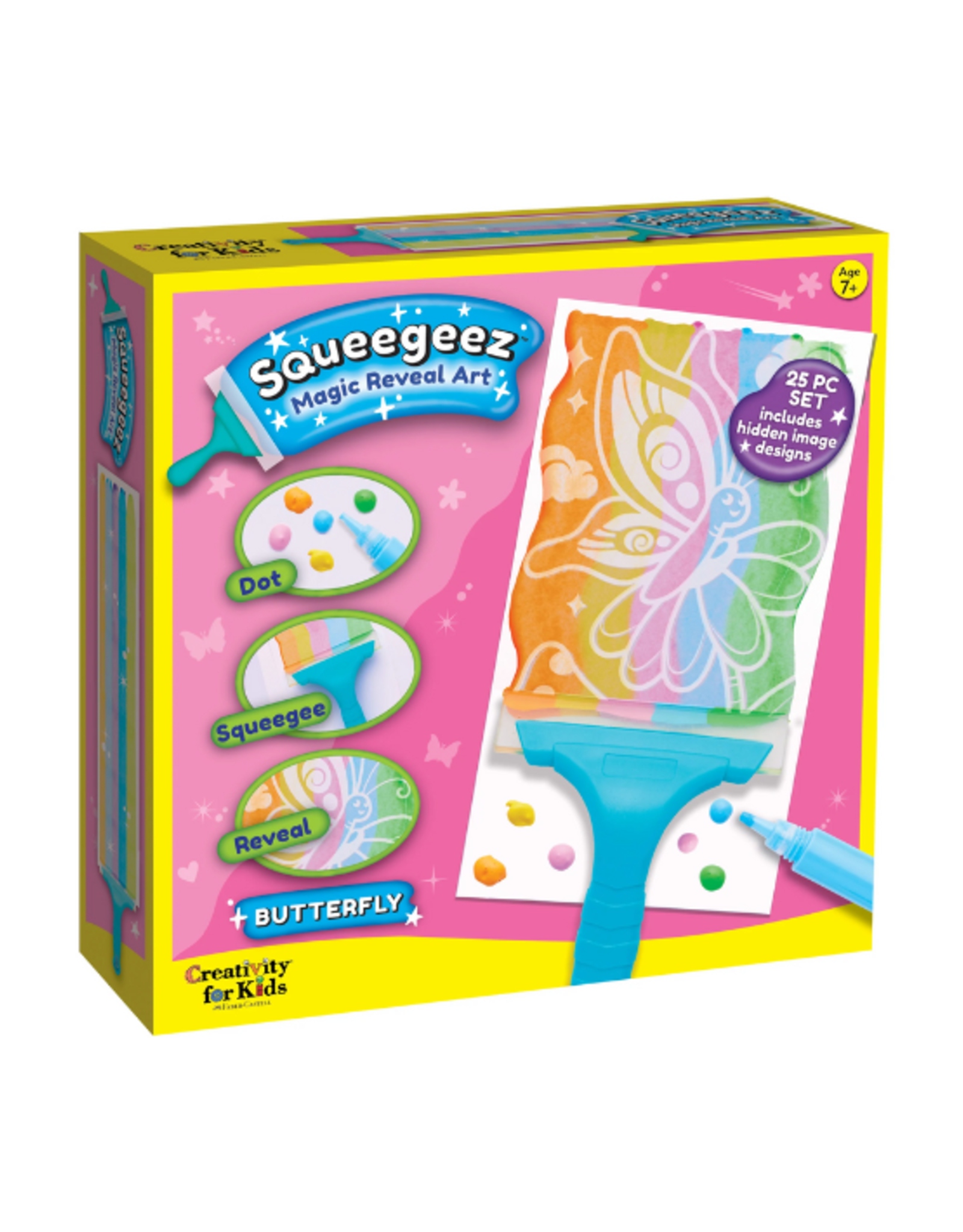 Creativity for Kids Creativity for Kids - Squeegeez Magic Reveal Art Butterfly