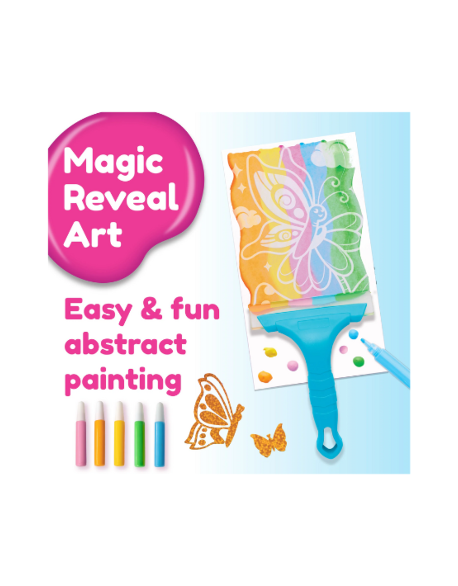 Creativity for Kids Creativity for Kids - Squeegeez Magic Reveal Art Butterfly