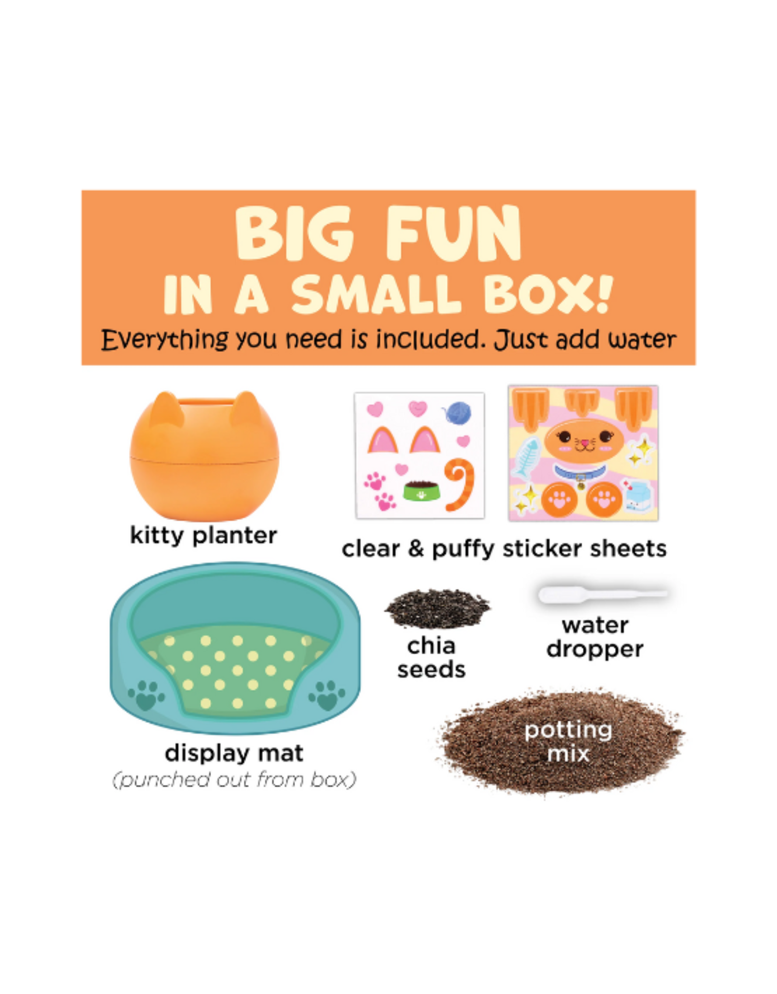 Creativity for Kids Creativity for Kids - Plant-a-Pet Kitty