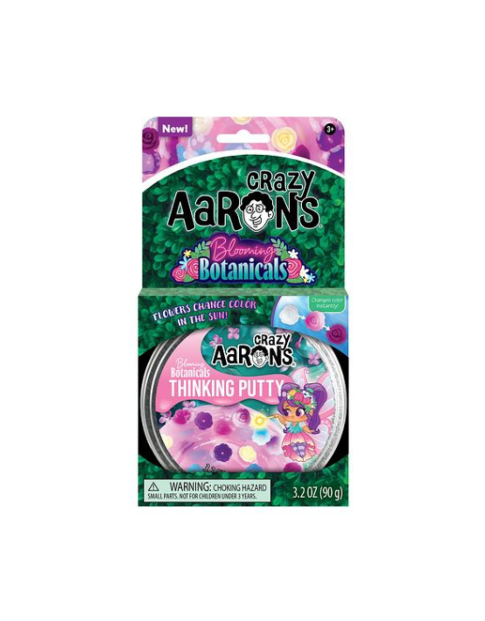 Crazy Aarons Crazy Aarons - 4" Blooming Botanicals Thinking Putty