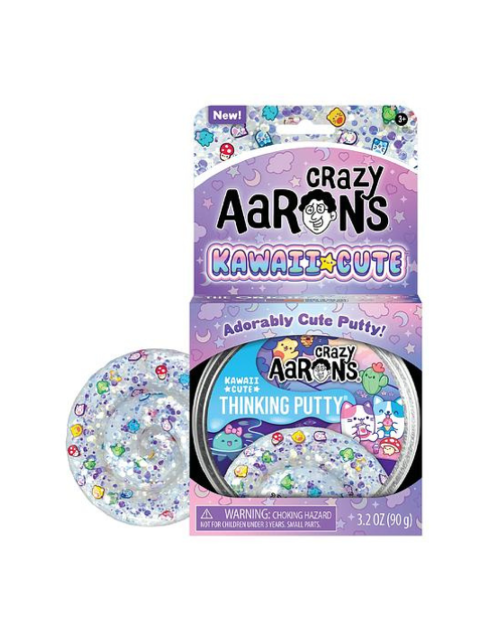 Crazy Aarons Crazy Aarons - 4" Kawaii Cute Thinking Putty