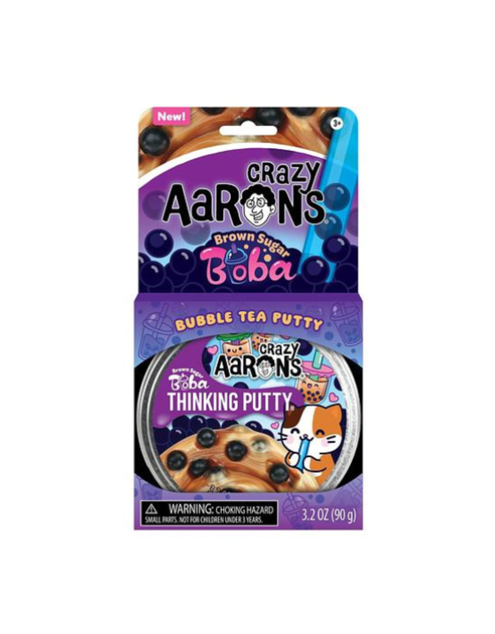 Crazy Aarons Crazy Aarons - 4" Bubble Tea Thinking Putty
